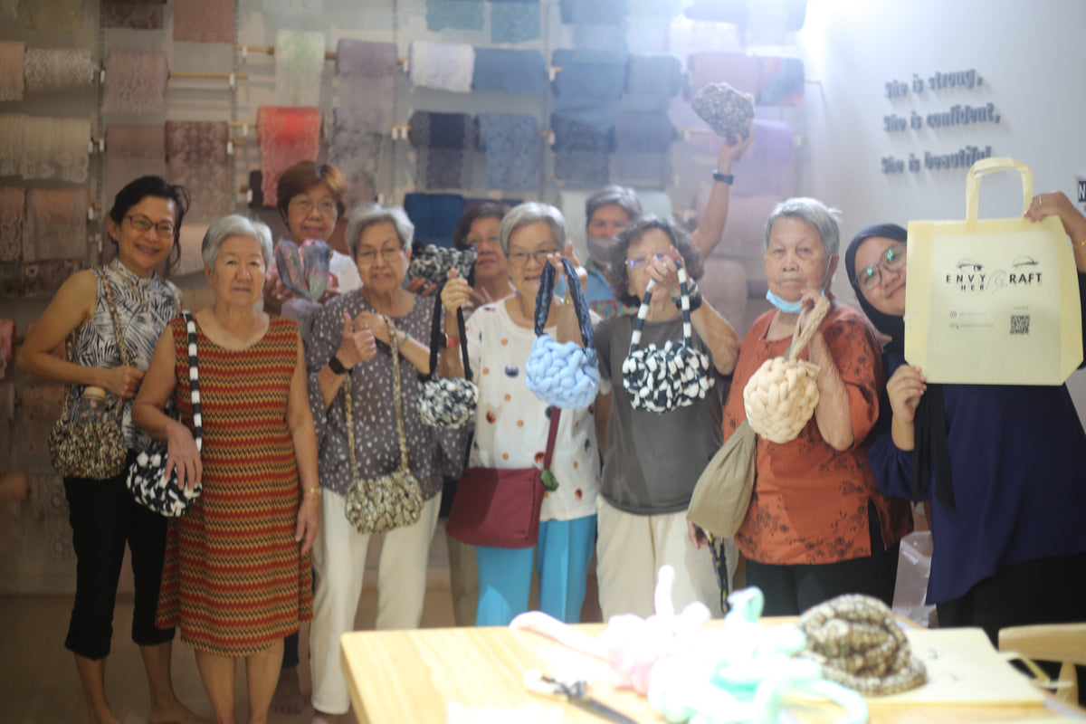 Community Connection: Hand-Weaving & Therapeutic Craft for Care Corner Seniors
