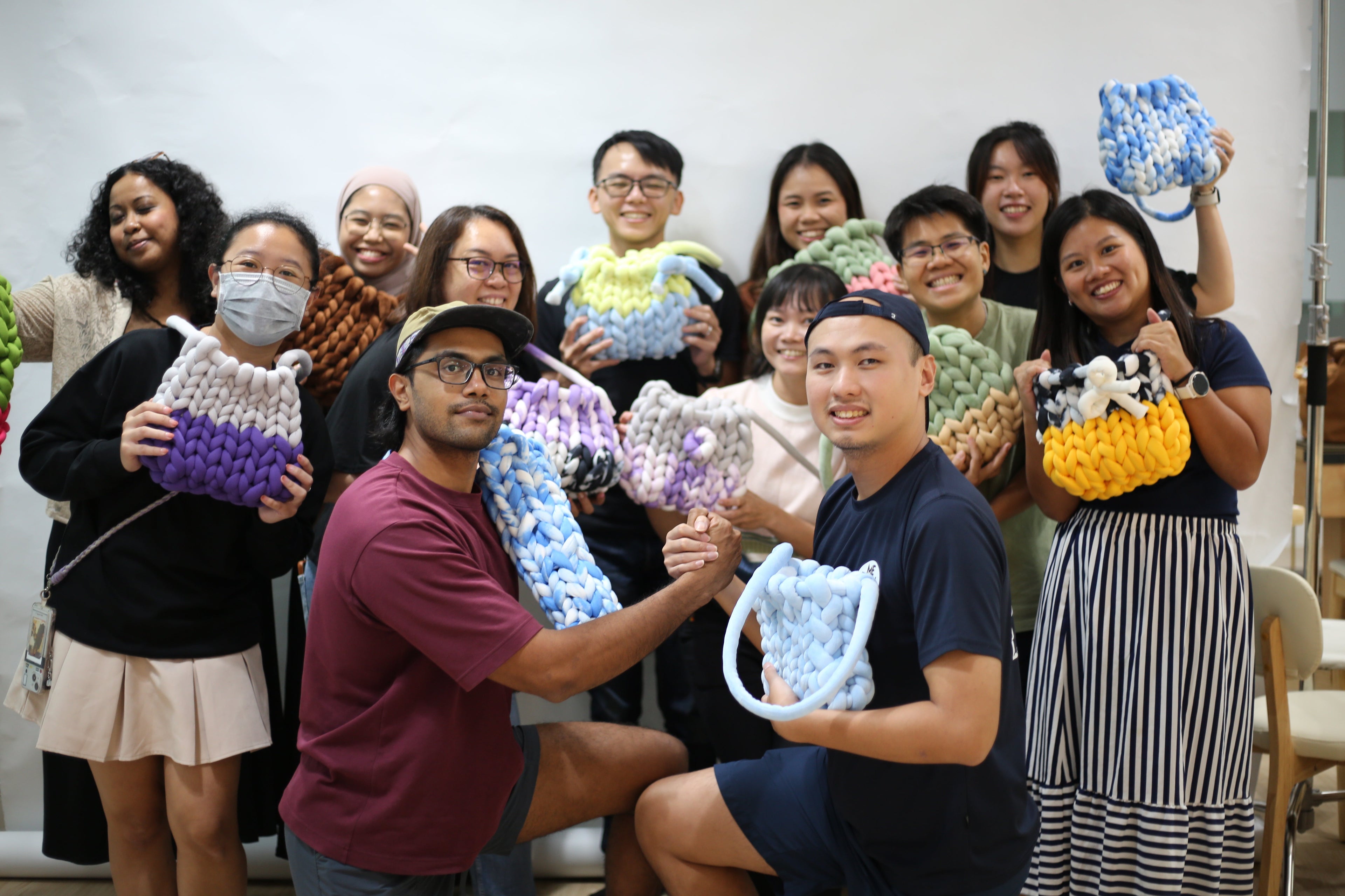 Inclusive Artistry: Custom Chunky Yarn Creations with MINDS Singapore