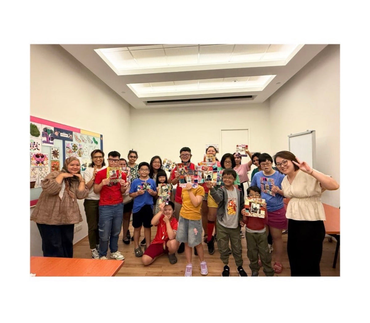 Creative Connections: A Heartwarming Crafting Afternoon with the Down Syndrome Association!