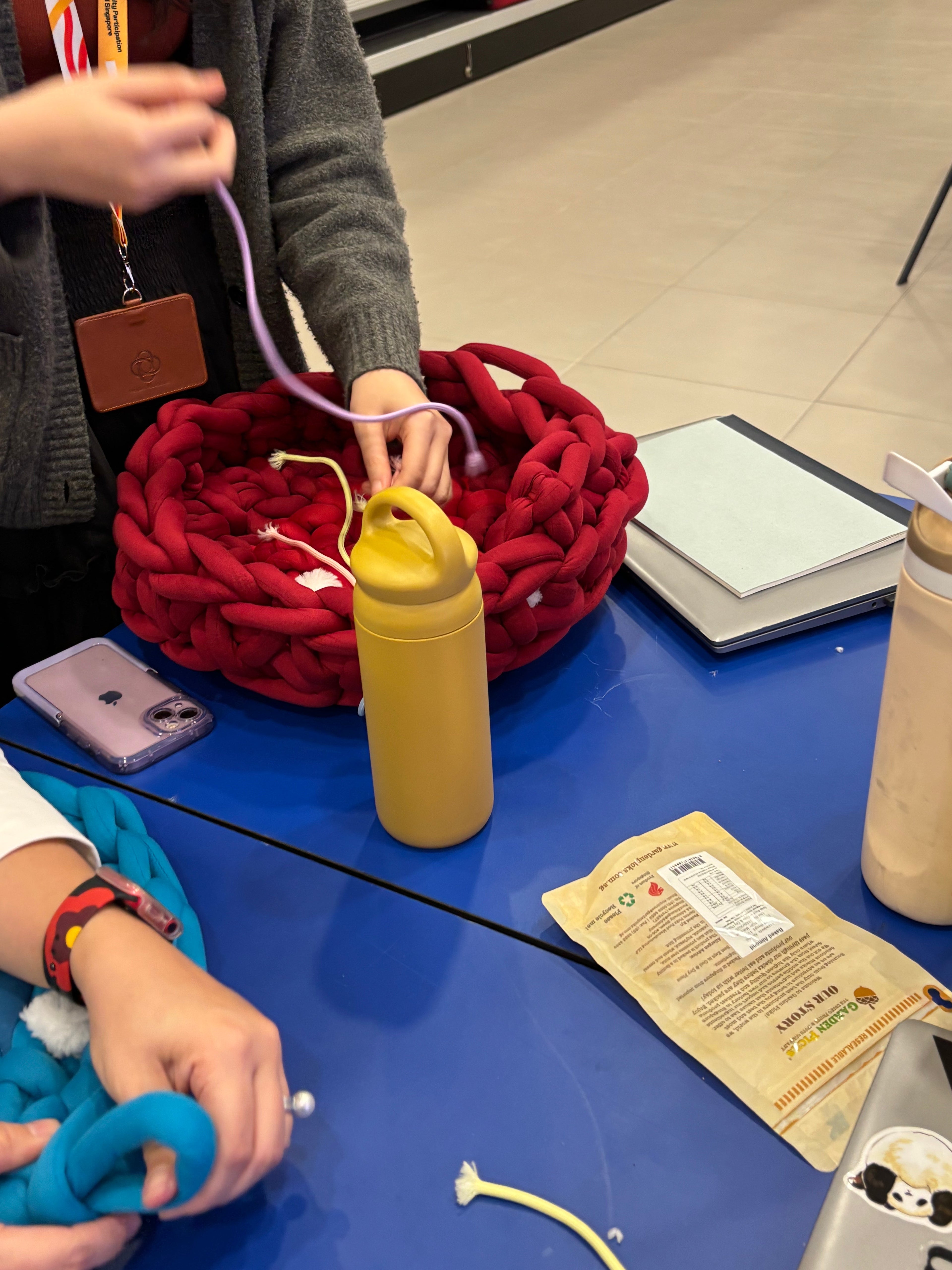 Niche Creativity at PA HQ: Specialized Chunky Yarn Pet Bag Workshop