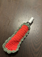 2D Crochet Lipbalm / Lipstick / Perfume Keychain Holder