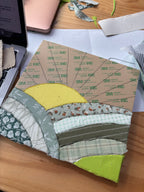 Japanese Fabric Art: Sunset Kinusaiga