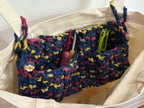 2D Crochet Totebag Pocket Organizer
