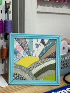Japanese Fabric Art: Sunset Kinusaiga