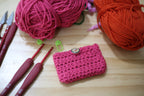 2D Crochet Coin Pouch Beginner Friendly