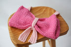 2D Crochet Viral Ribbon Bow Handbag