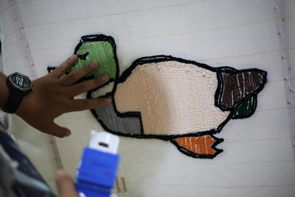 Rug Tufting: Duck H*man M*de
