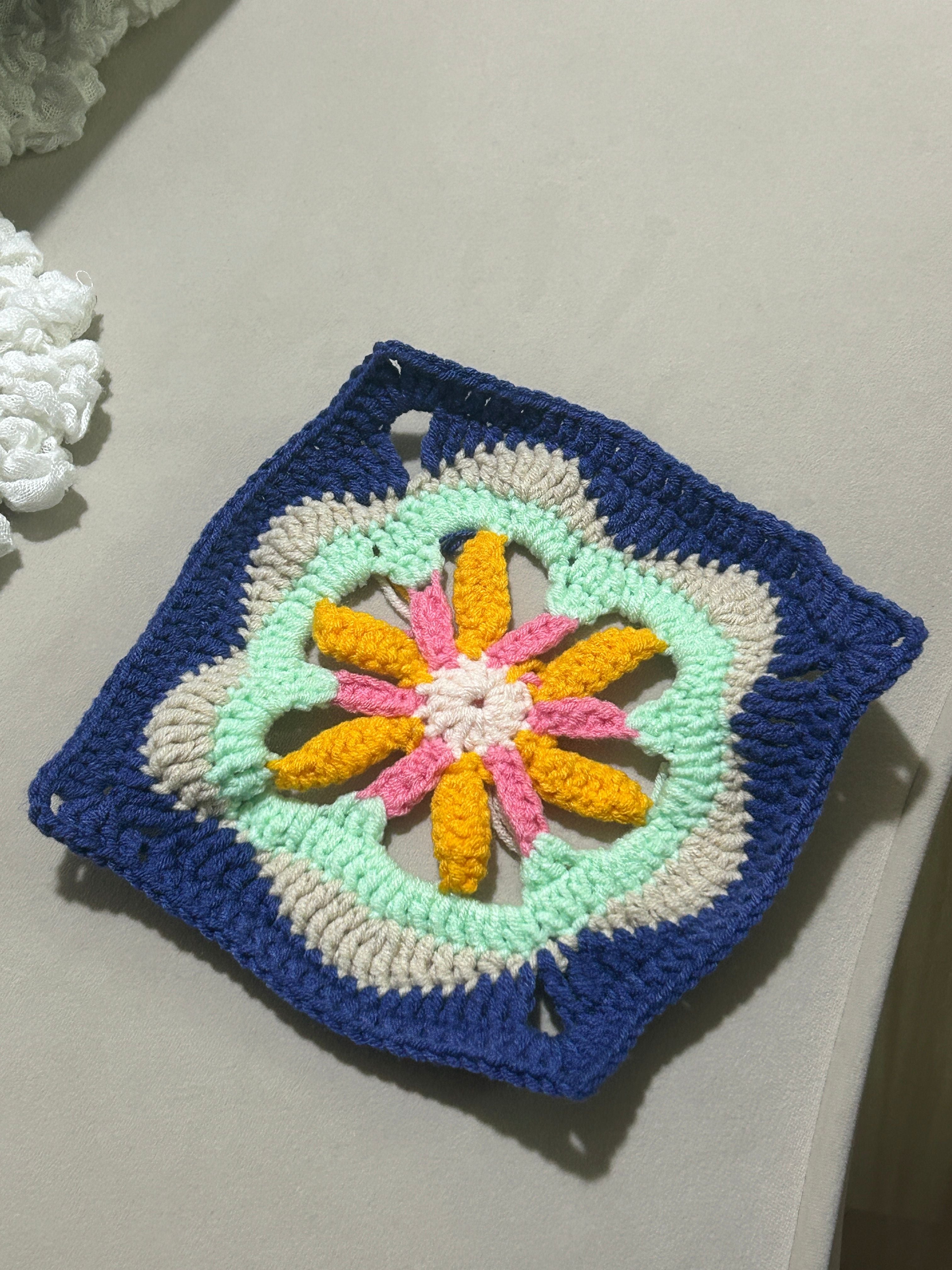 2D Crochet Granny Square 101