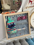 Denim Reborn: Hybrid Art Frame