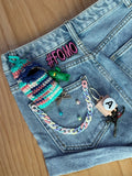 Denim Reborn: Hybrid Art Frame