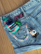 Denim Reborn: Hybrid Art Frame