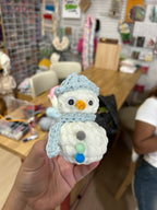 Amigurumi Crochet Snowman with a hat